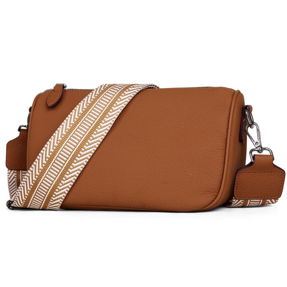 7358 Leather Crossbody Bags Purses: Small Genuine Cross Body Handbags